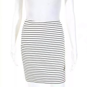 Torn by Ronny Kobo striped mini skirt